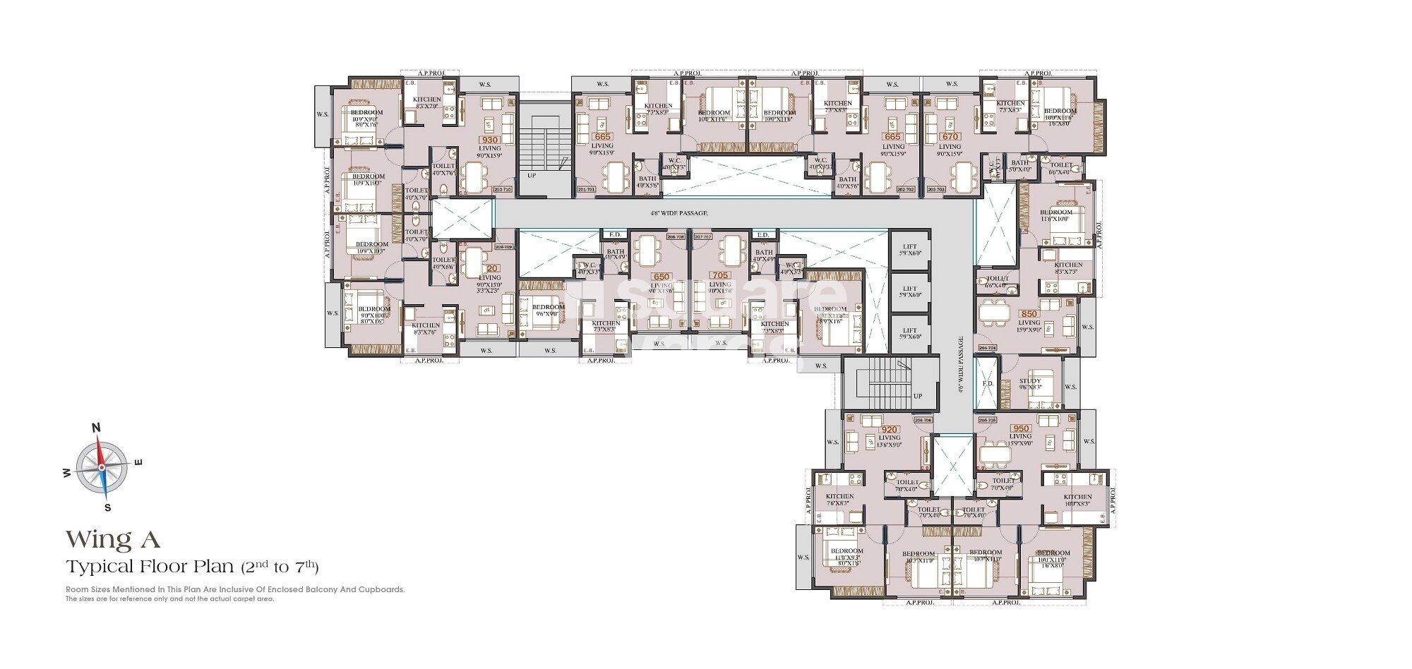 Gami Teesta Floor Plans
