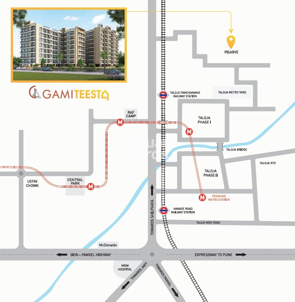 Gami Teesta Location Image