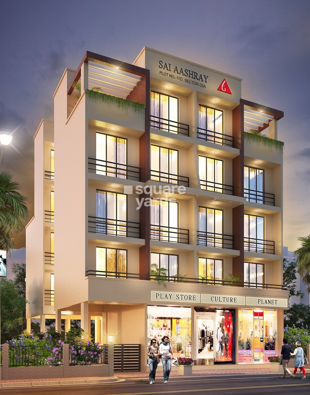 Ganesha Sai Aashray Tower View