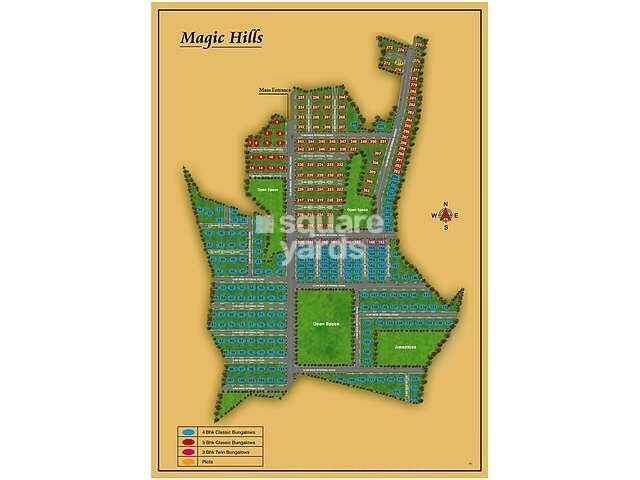 Garnet Magic Hills Master Plan Image