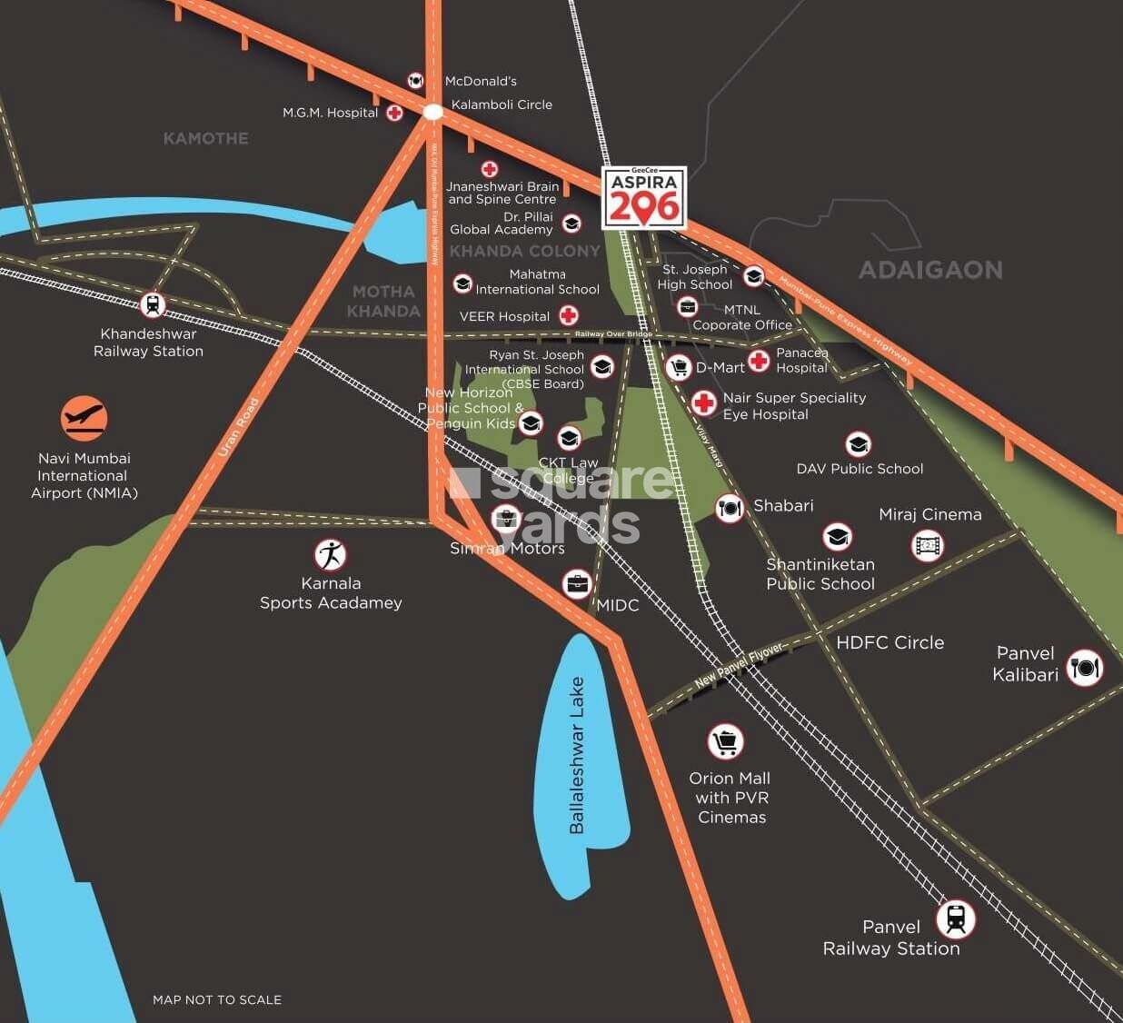 GeeCee Aspira 206 Location Image