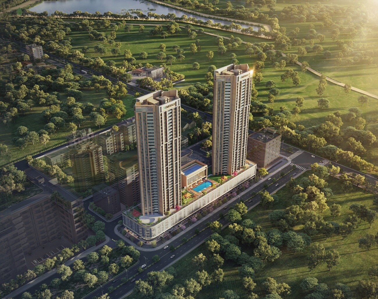 GeeCee Emerald Tower View