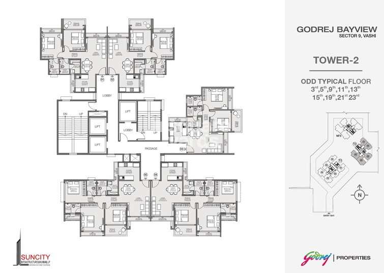 Godrej Bayview Vashi Floor Plans 1