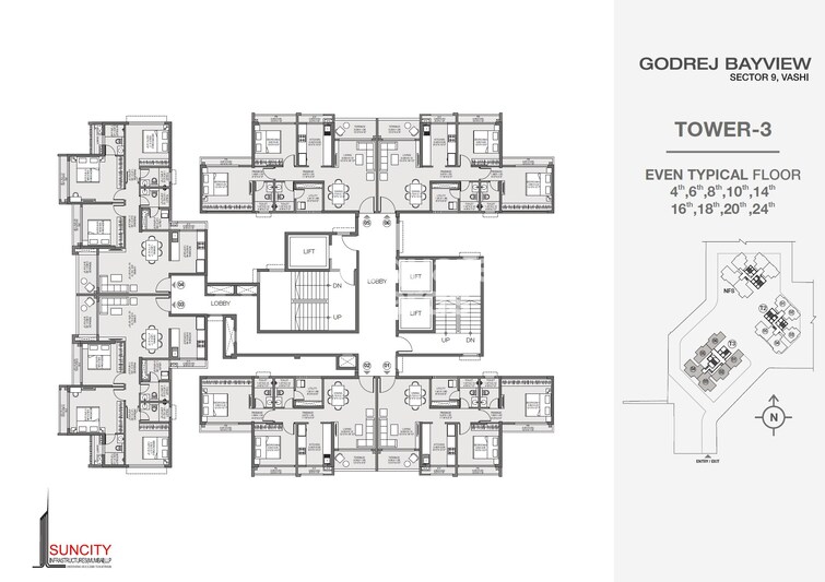 Godrej Bayview Vashi Floor Plans 3