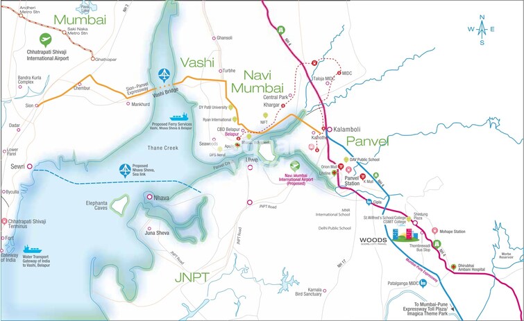 Godrej City Panvel Phase 1 Location Image