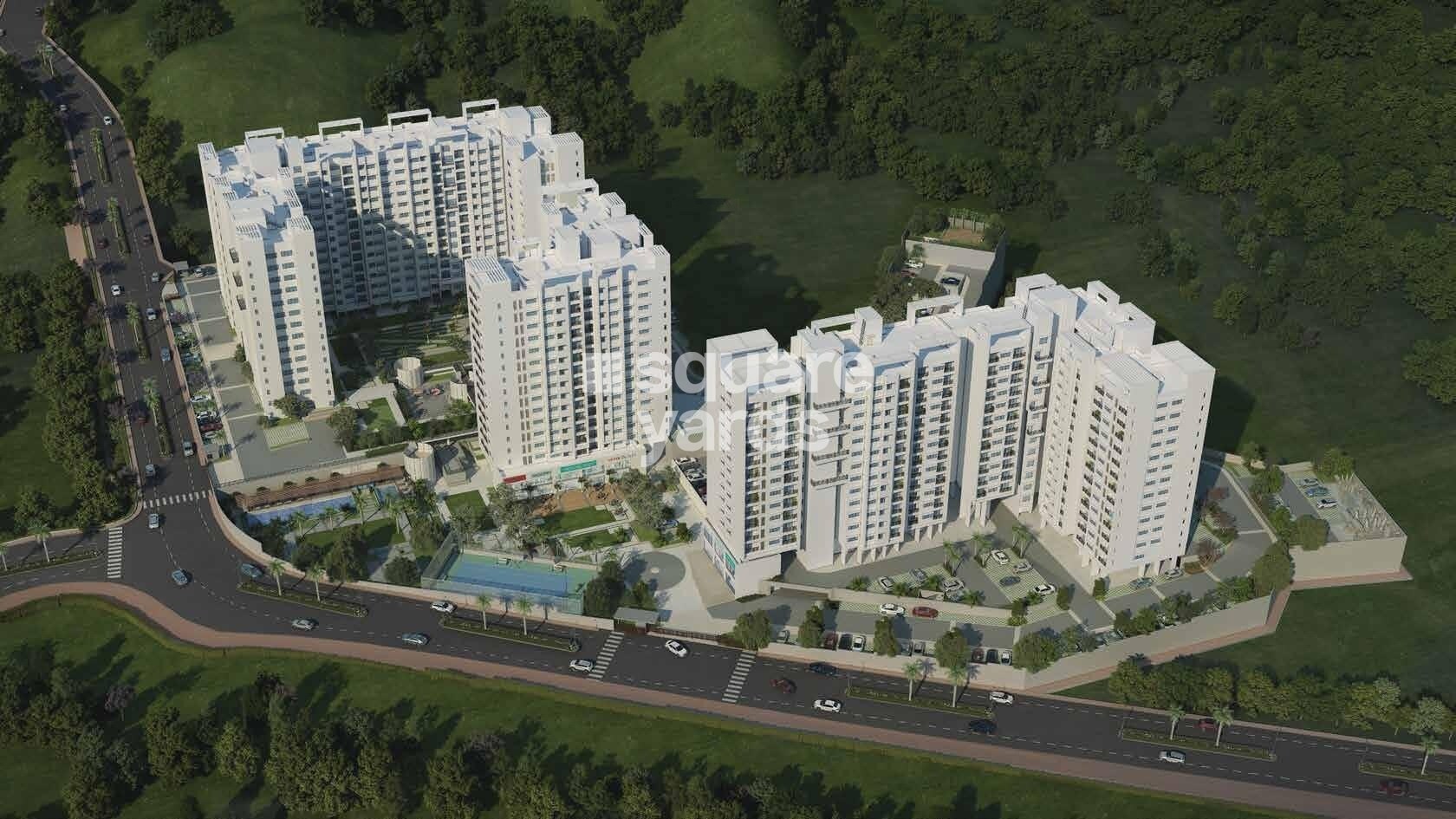 Godrej City Panvel Phase 1 Tower View