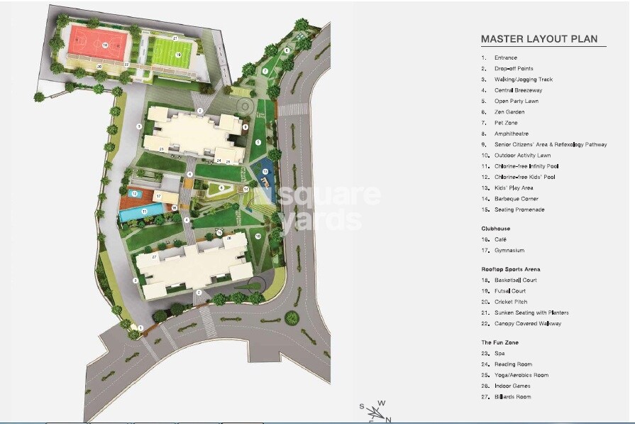 Godrej Golf Meadows Master Plan Image