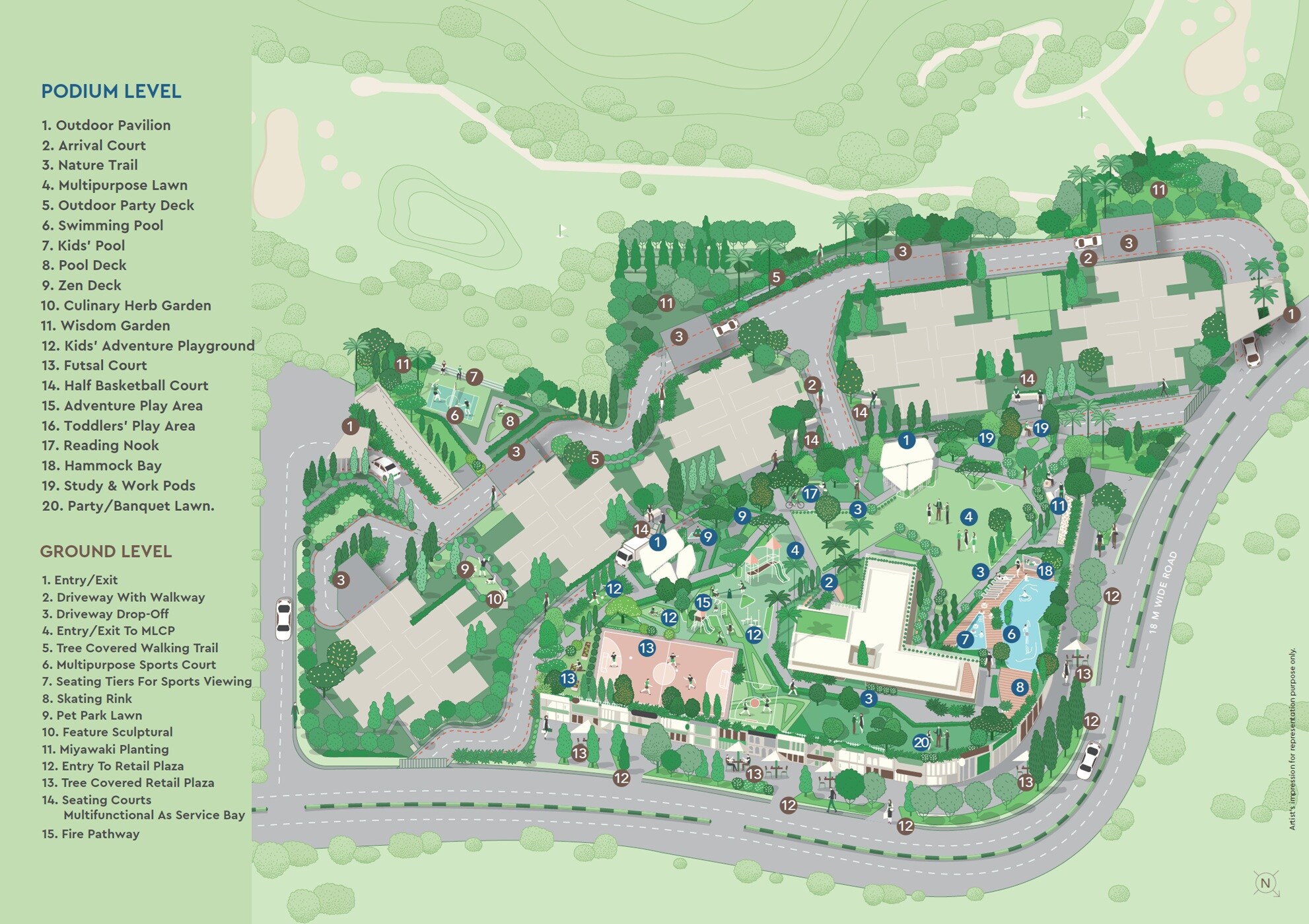 Godrej Green Terraces Master Plan 2