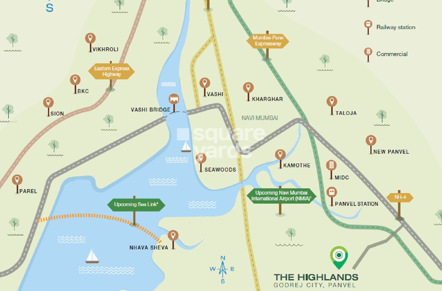 Godrej The Highlands Location Image