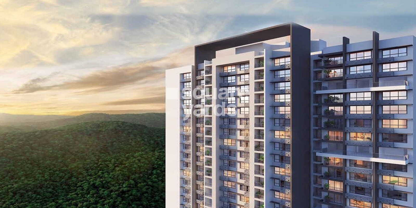 Godrej The Highlands Tower View 2