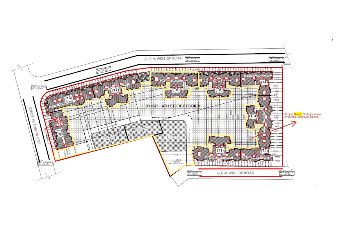 Godrej Varanya Master Plan Image