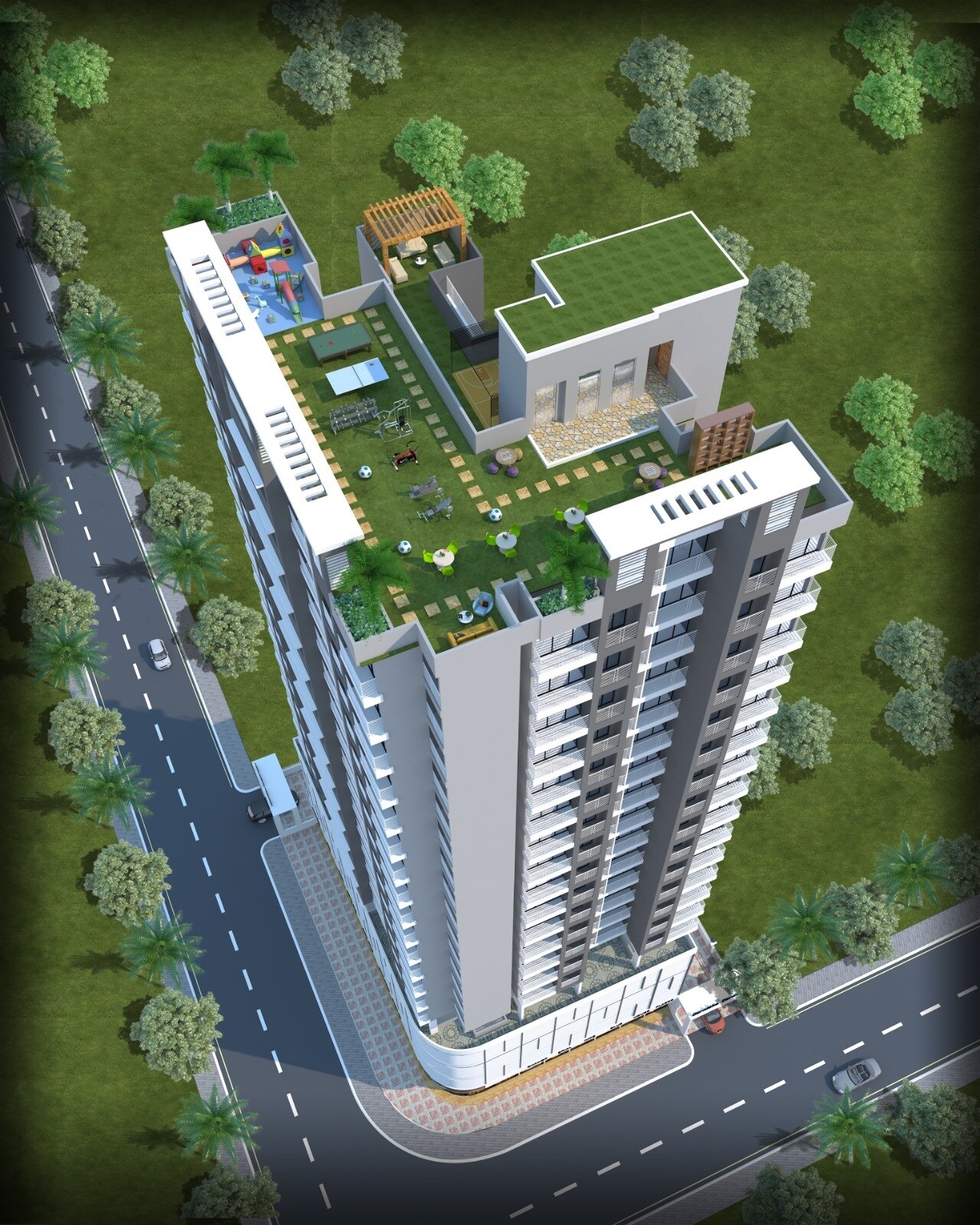 Golden Corniche Tower View