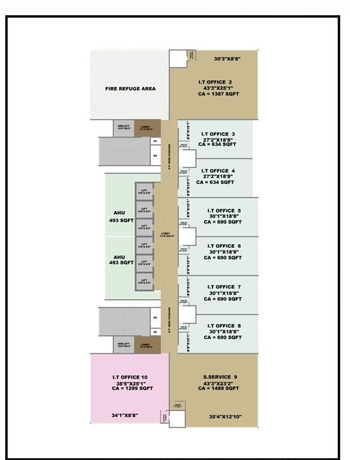 Greenscape Cyber Code Floor Plans 3