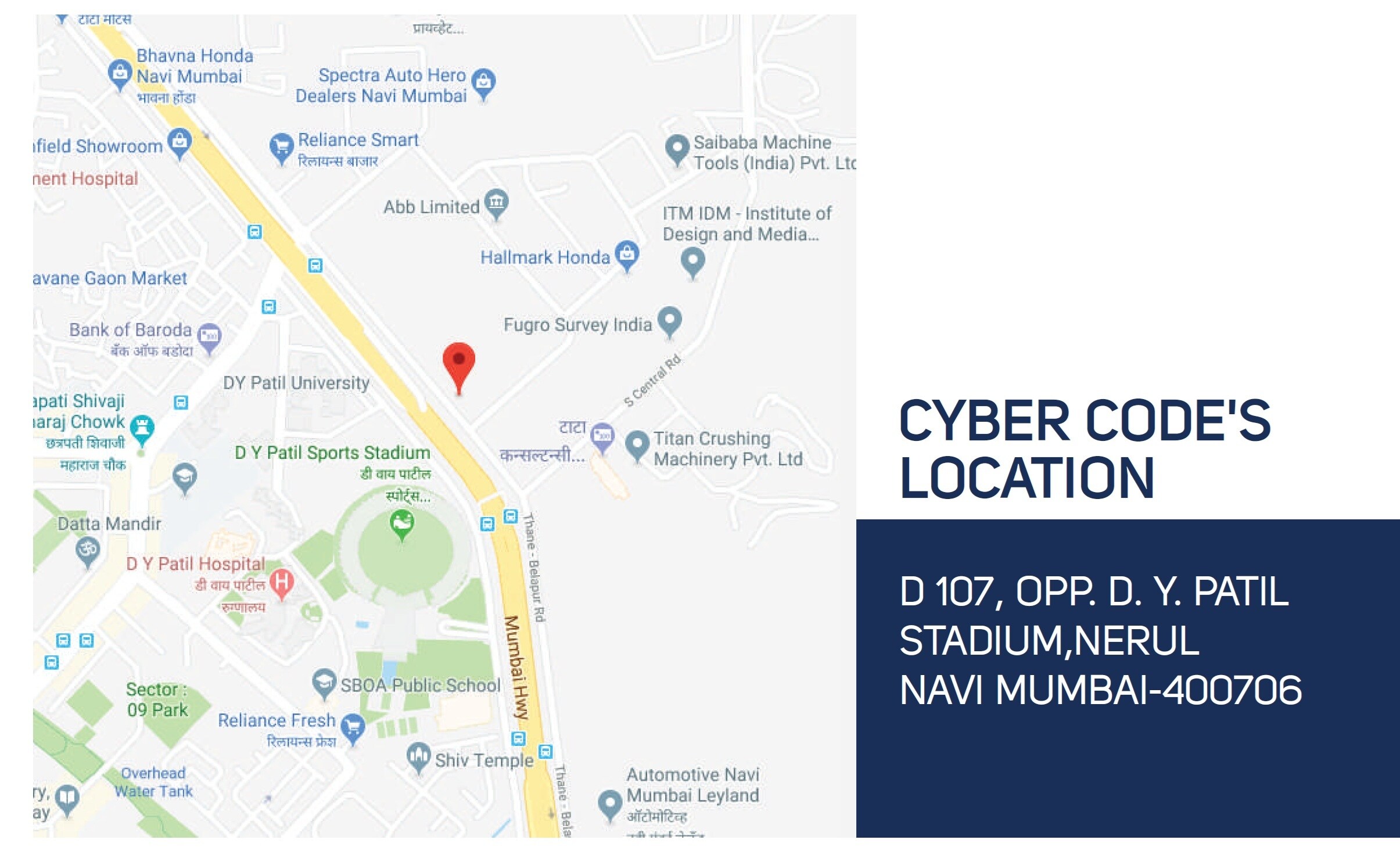 Greenscape Cyber Code Location Image