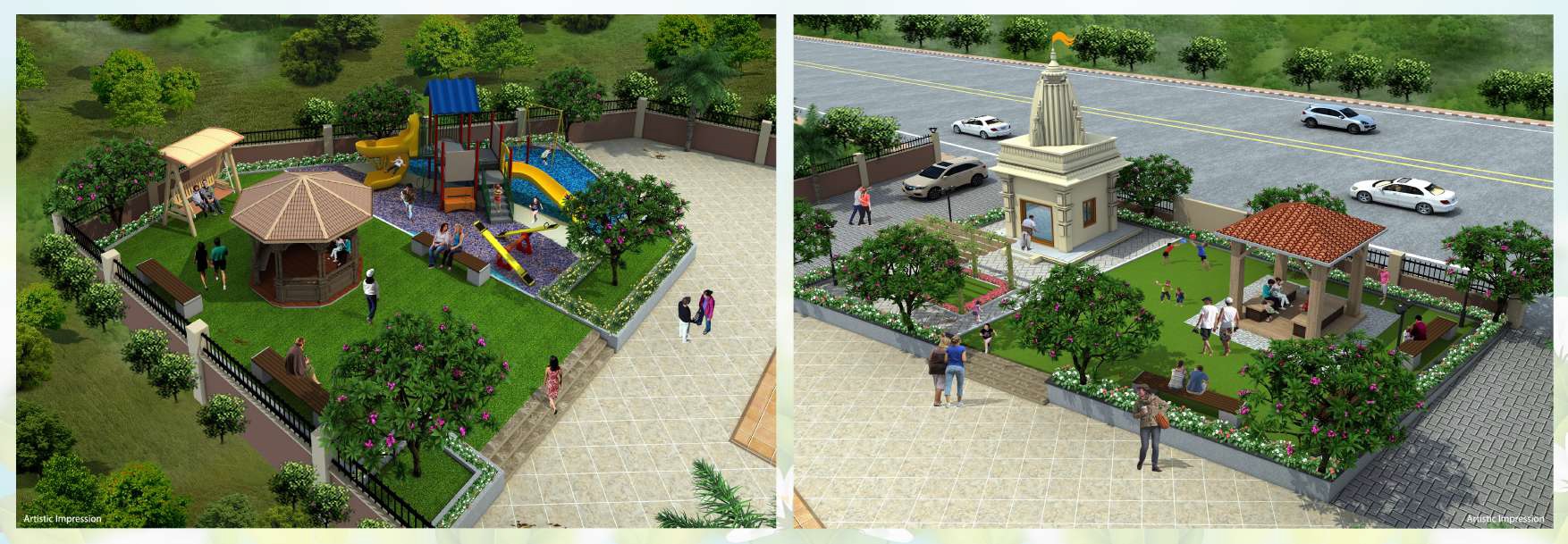 Greenscape Vrindavan Riverside Amenities Features