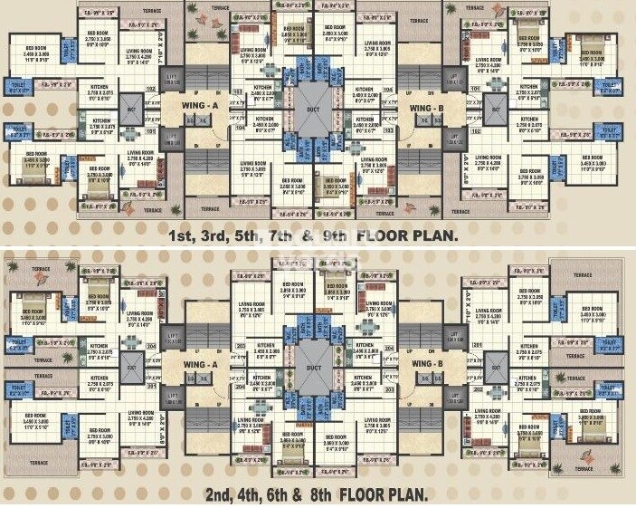Grow Swastik Towers Floor Plans