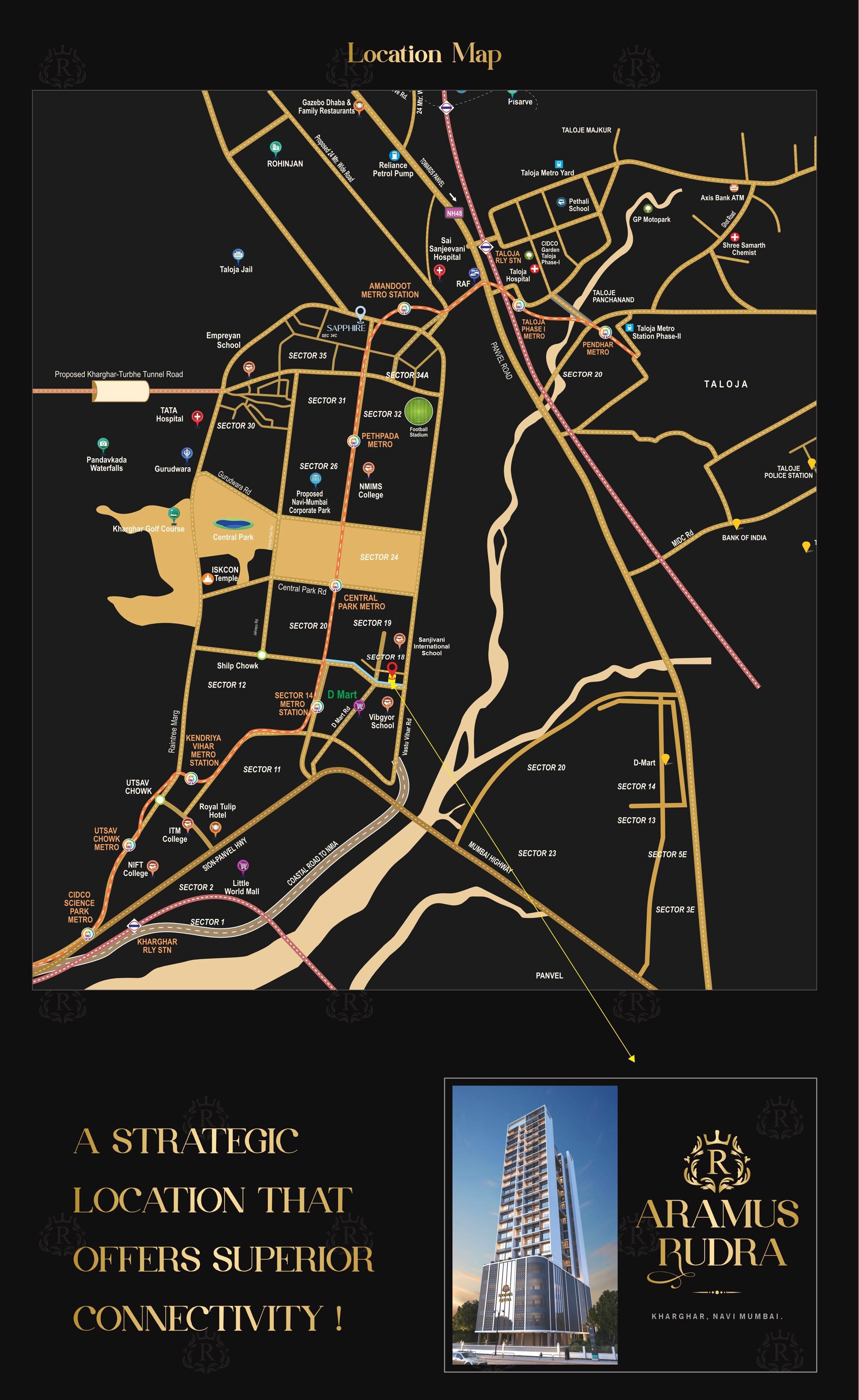 Gurukrupa Aramus Rudra Location Image