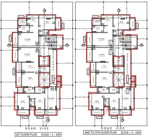 Gurukrupa Heights Floor Plans