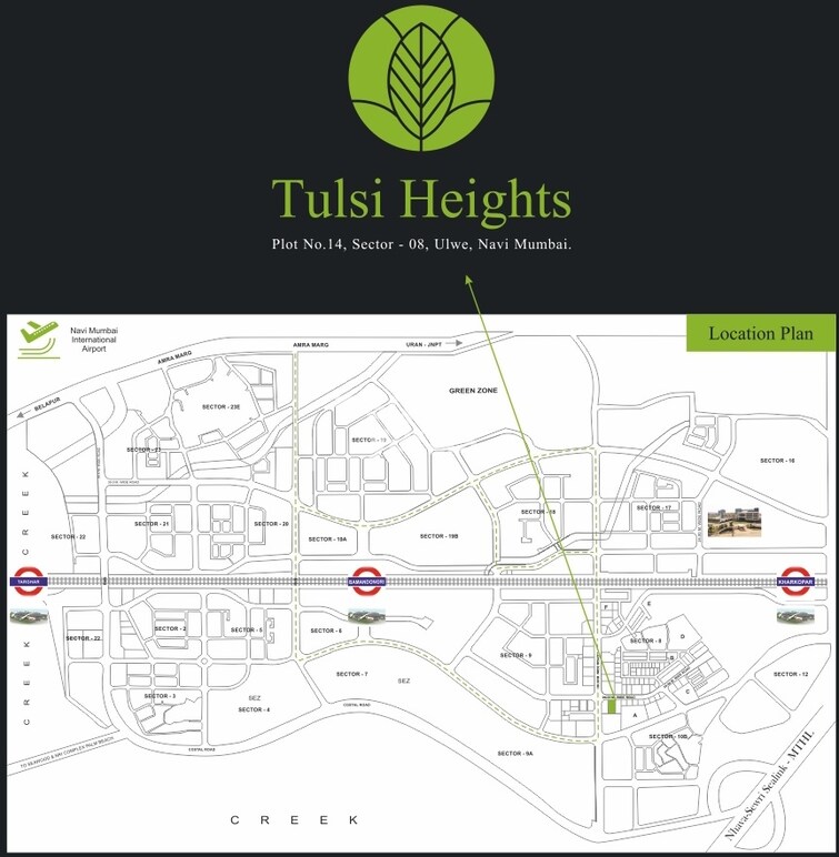 Gurukrupa Tulsi Heights Location Image