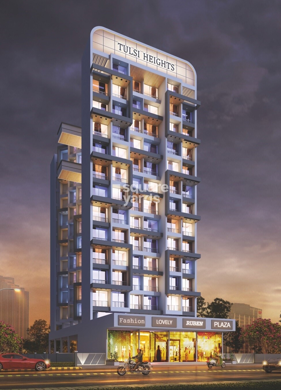 Gurukrupa Tulsi Heights Tower View