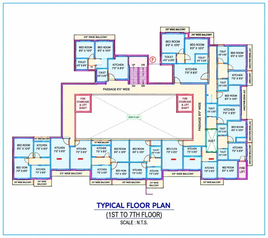 Harsh Shiv Sai Residency Floor Plans