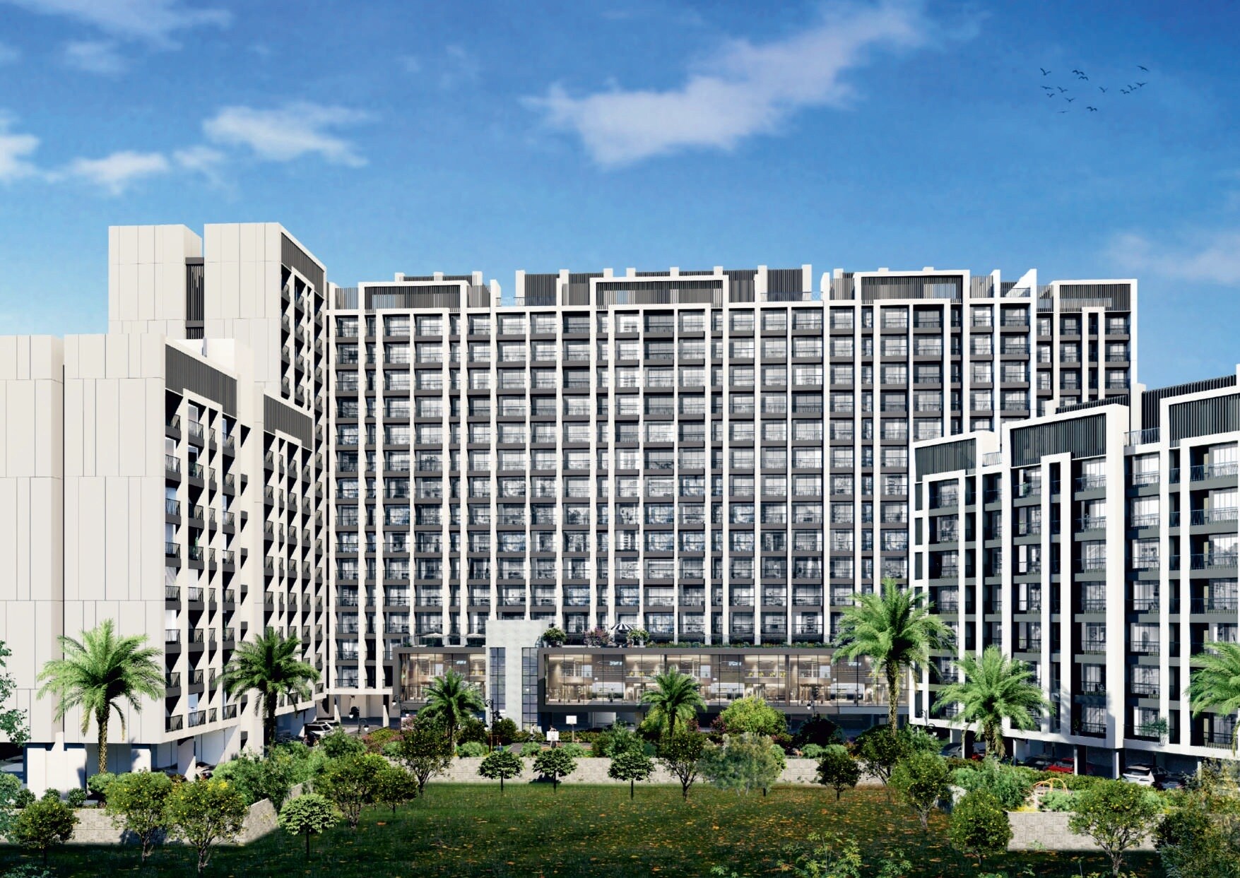 Haware Grande Apartment Exteriors 2