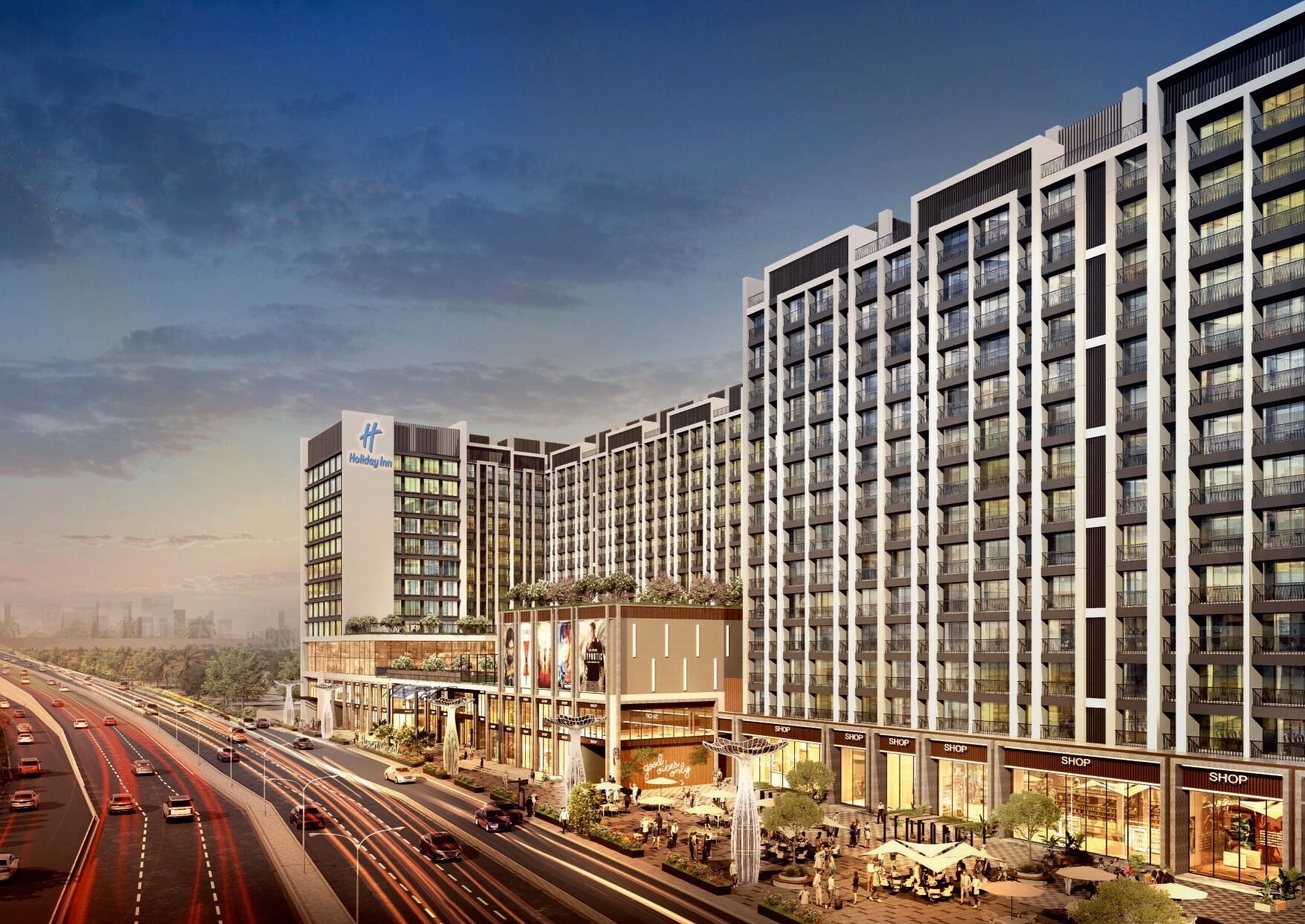 Haware Grande Apartment Exteriors 3