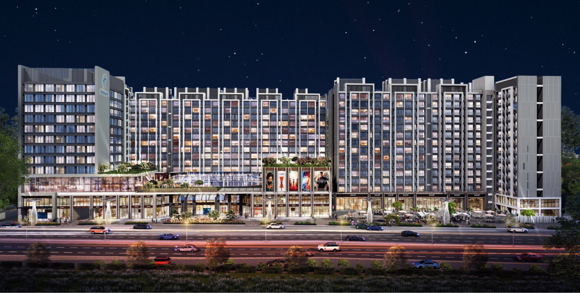 Haware Grande Apartment Exteriors 4