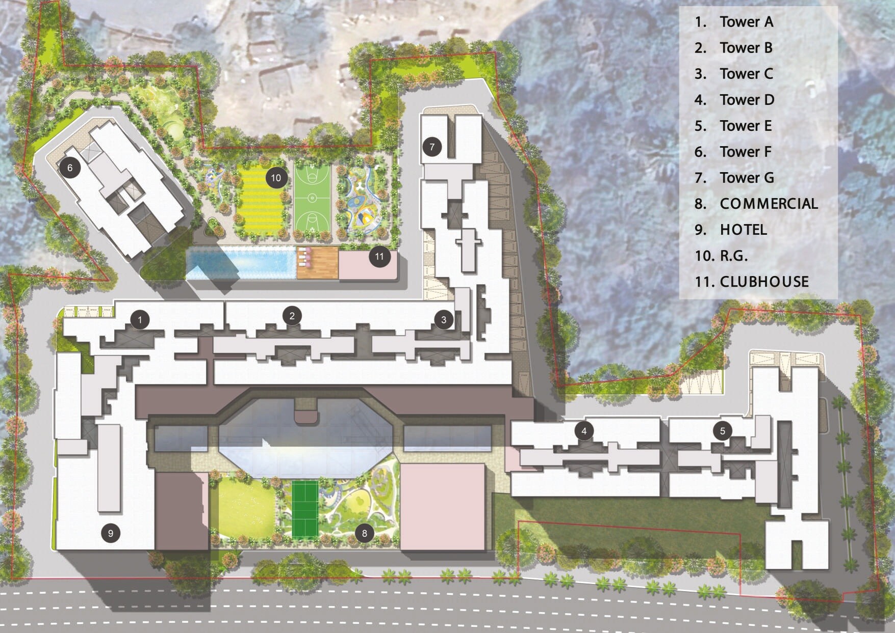 Haware Grande Master Plan Image