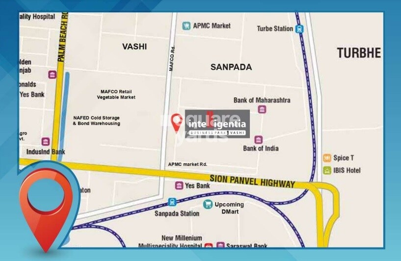 Haware Intelligentia Business Park Location Image