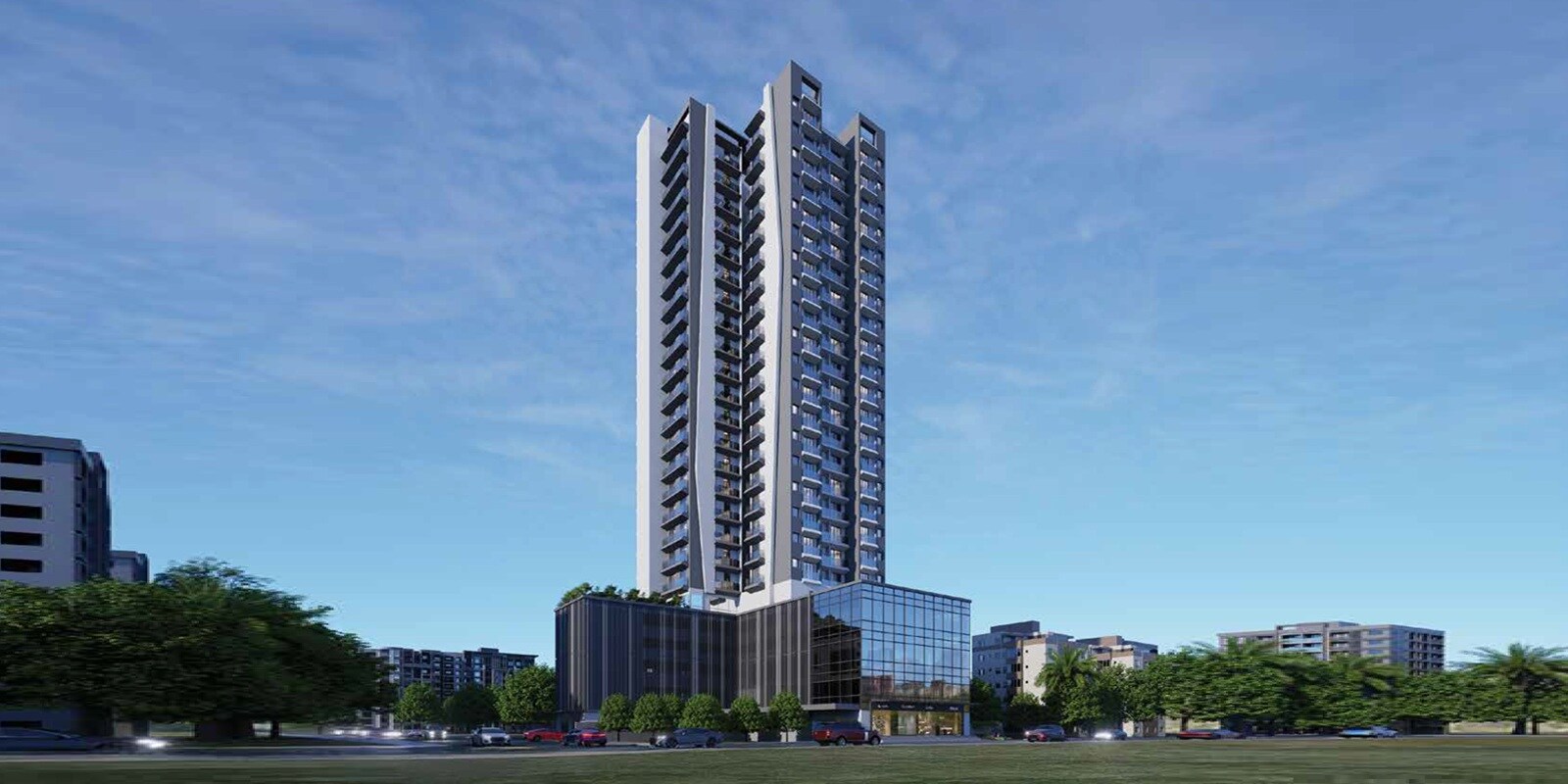 Haware Intelligentia Centroid residential project in Vashi Sector 19E