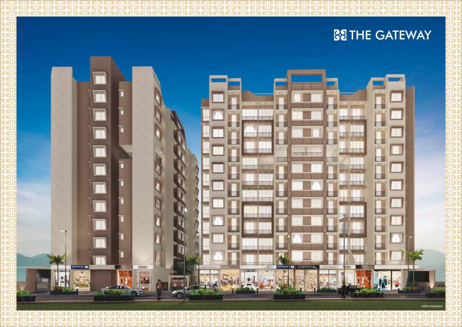 HB Nandanvan Apartment Exteriors
