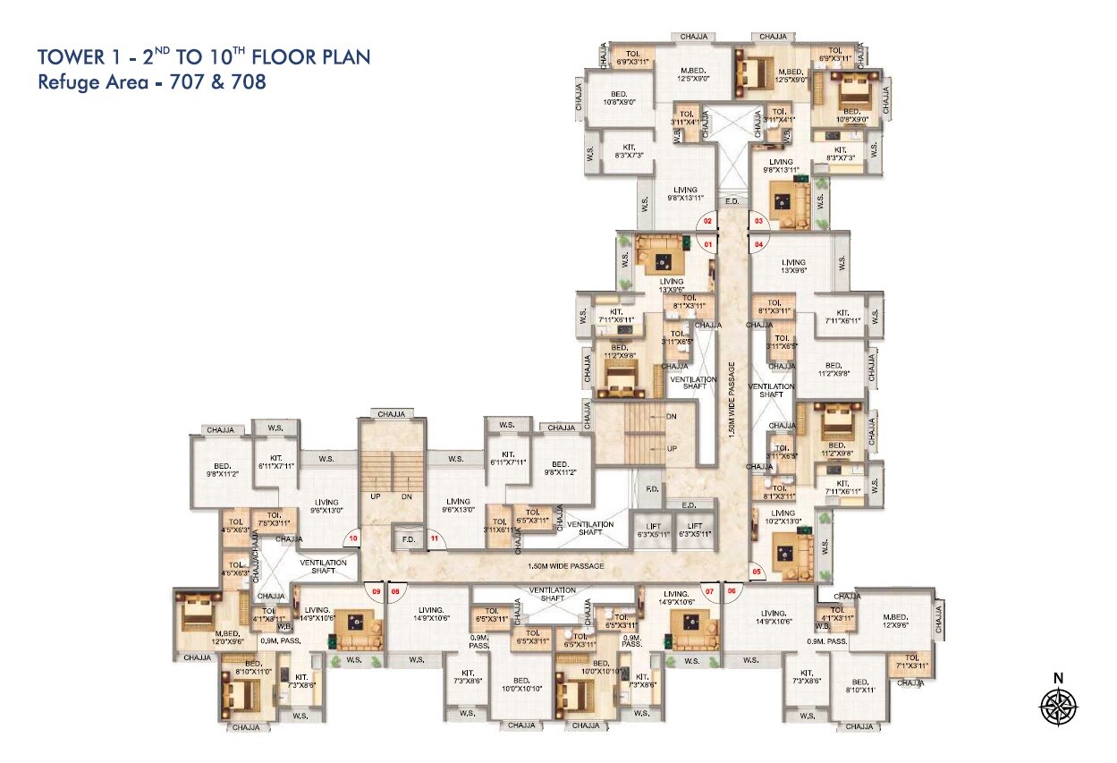 HB Nandanvan Floor Plans 4