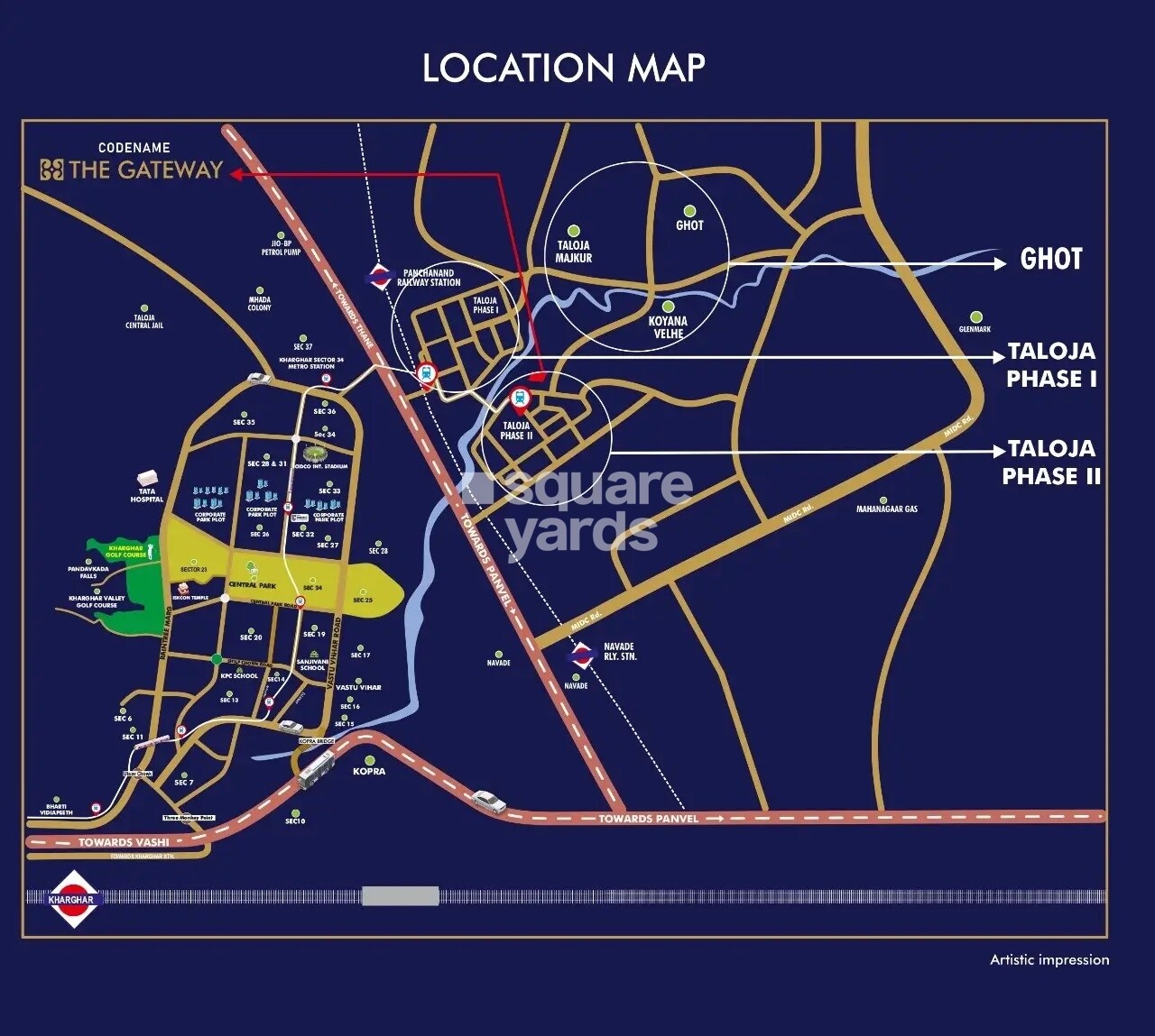 HB Nandanvan Location Image