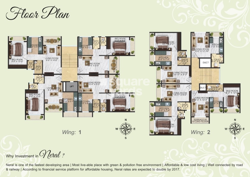 HDG Hill View Floor Plans