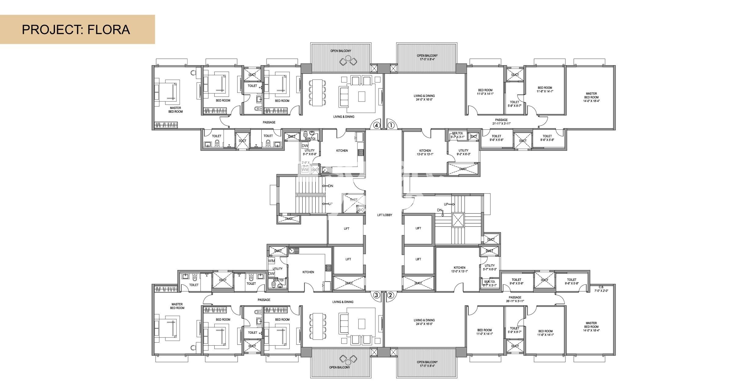 Hiranandani Fortune City Floor Plans 4