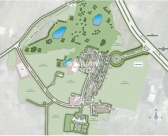 Hiranandani Palace Gardens Master Plan 1
