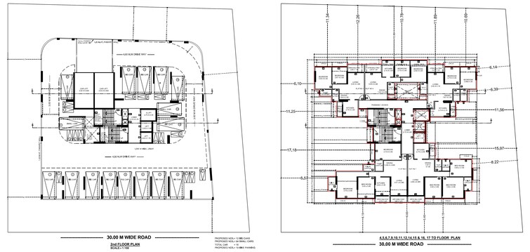 Hitech Cosmos Floor Plans