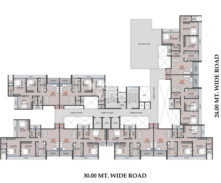 Hitech Crystal Corner Floor Plans 2