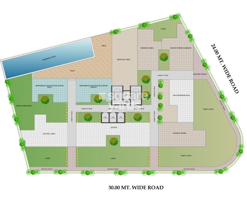 Hitech Crystal Corner Master Plan Image