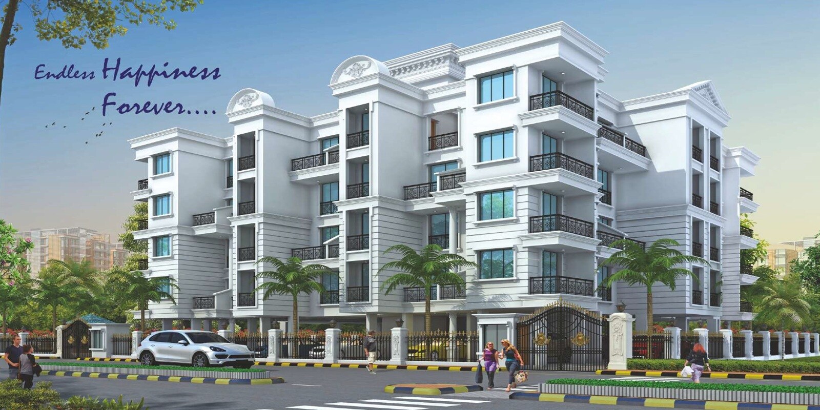 Honesty Panchashil Complex residential project in Lodhivali