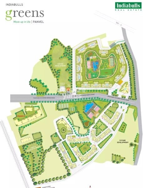 Indiabulls Greens Master Plan Image