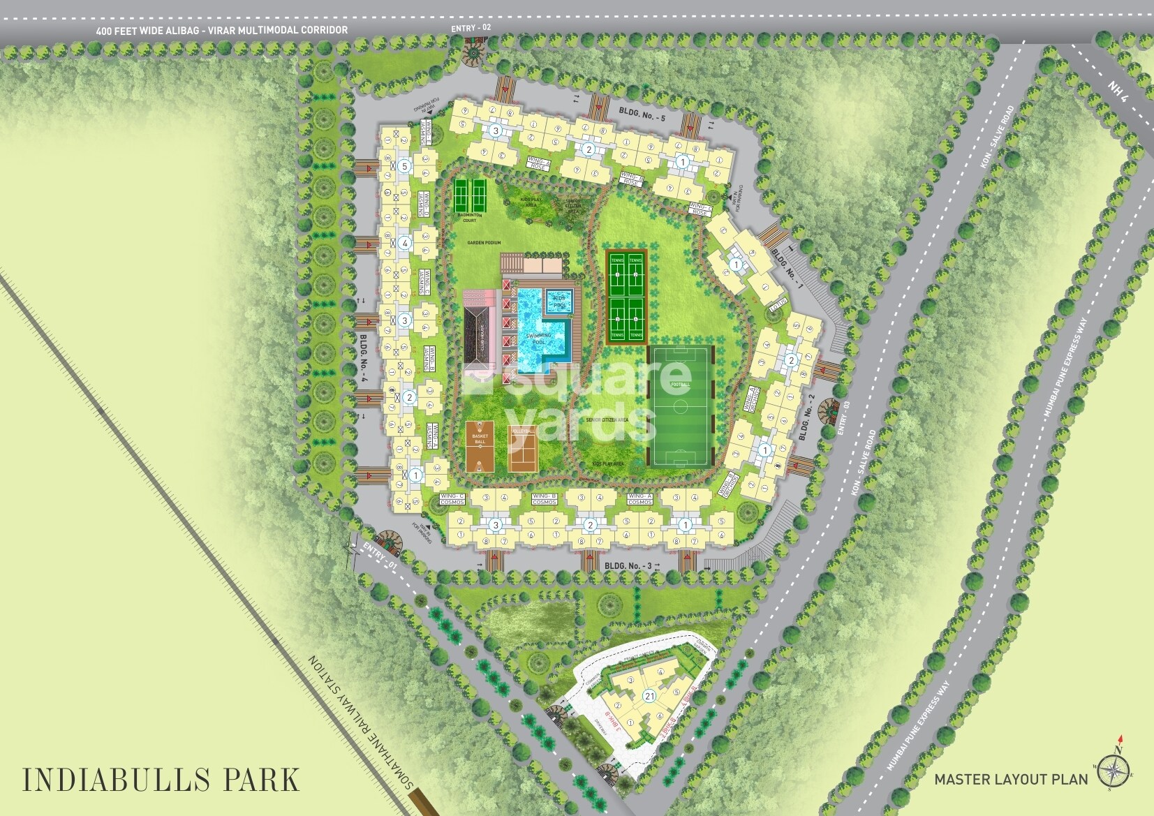 Indiabulls Park Master Plan Image