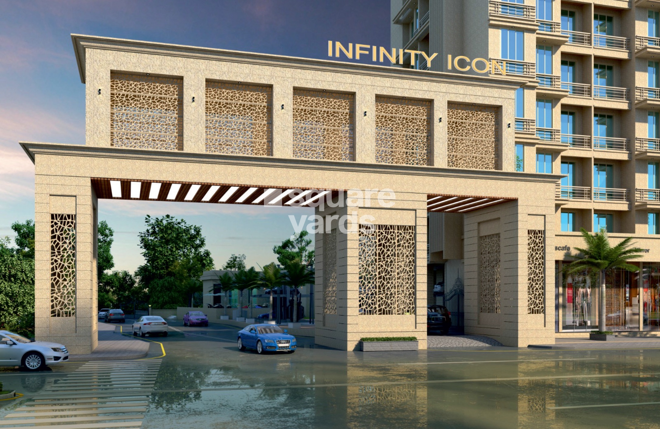 Infinity Icon Entrance View