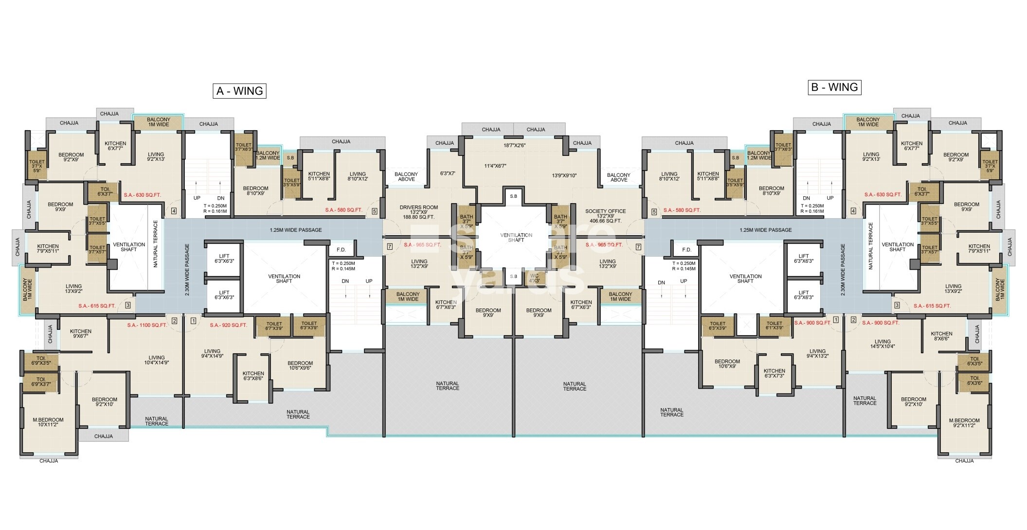 Infinity Icon Floor Plans 2