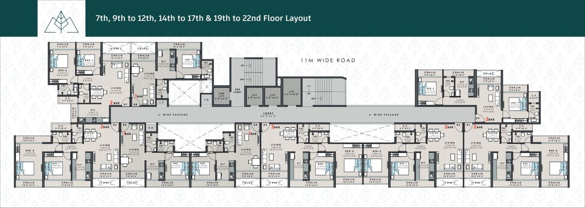 Infinity Leaf Mount Floor Plans