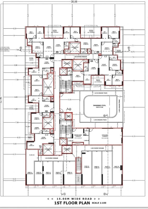 Infragate World Tower Floor Plans
