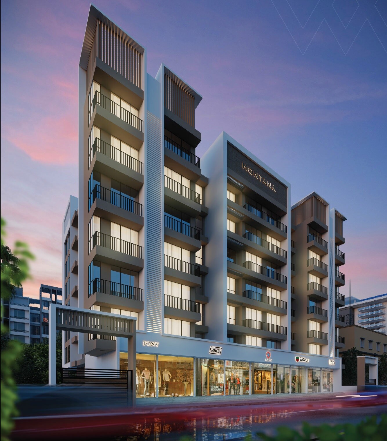 Innovative Montana Apartment Exteriors