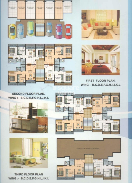 Jai Shiv Srushti Park Floor Plans