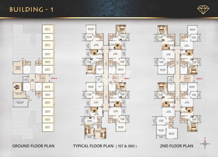 Jewel City Floor Plans 2